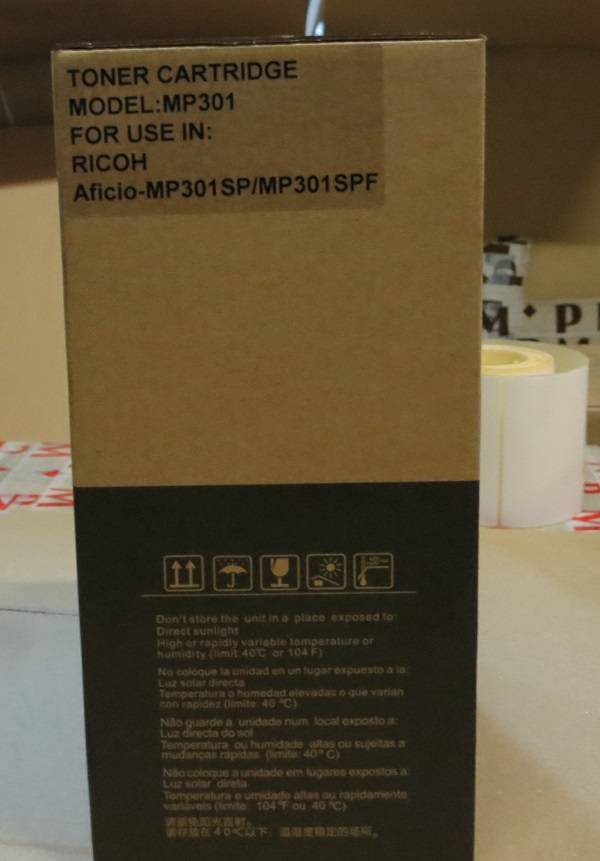 Тонер-картридж Ricoh type MP301E Aficio MP301SP/301SPF (туба 230г) (ELP Imaging®) - купить с доставкой по России