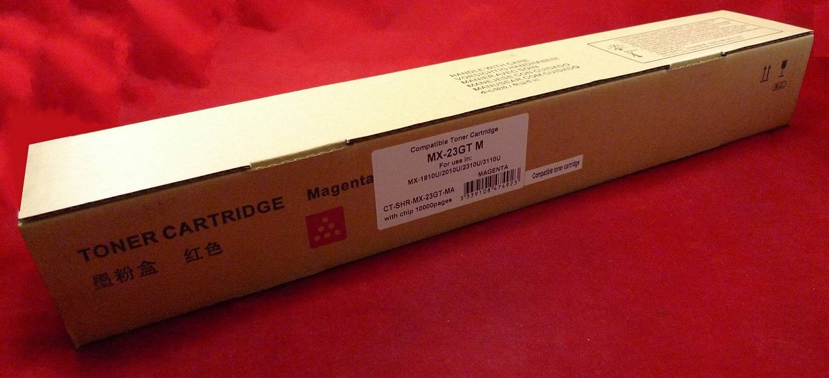 Тонер-картридж Sharp MX 1810/2010/2310/3110U (MX-23GTMA) Magenta 10K (туба 195г) (ELP Imaging®)