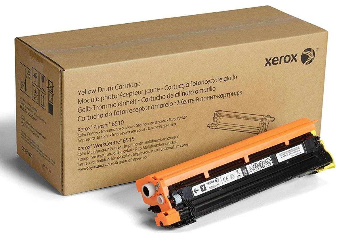 Драм-картридж XEROX Phaser 6510/WC 6515 желтый (48K) (108R01419)