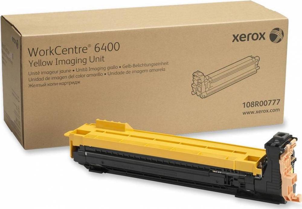Драм-картридж XEROX WC 6400 желтый (30K) (108R00777)