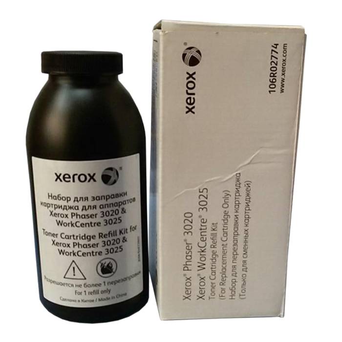 Тонер XEROX Phaser 3020/WC 3025 (o) 1 шт. Refill Kit (106R02774)