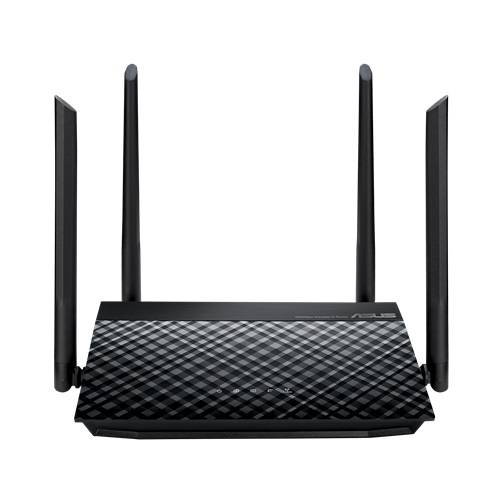 ASUS RT-N19 Wi-Fi Роутер 2.4 ГГц, N600, входной интерфейс: 10/100BASE-TX, 2 порта 10/100Base-TX, Web-интерфейс управления, FireWall, 4 внешние антенны