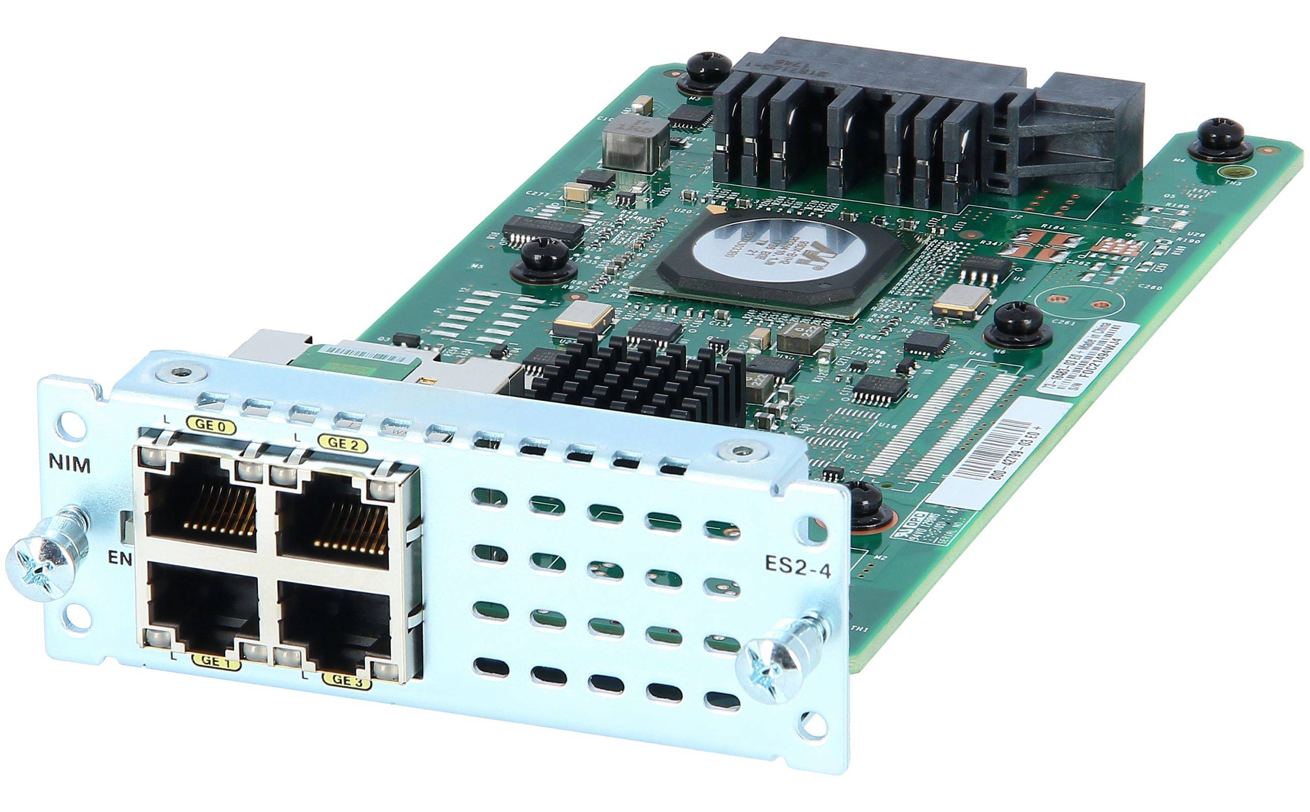 Плата коммуникационная Cisco 4-port Layer 2 GE Switch Network Interface Module