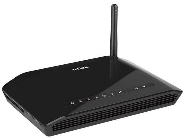 D-Link DSL-2640U/R1A Беспроводной маршрутизатор N150 ADSL2+, с поддержкой Ethernet WAN (Annex A)