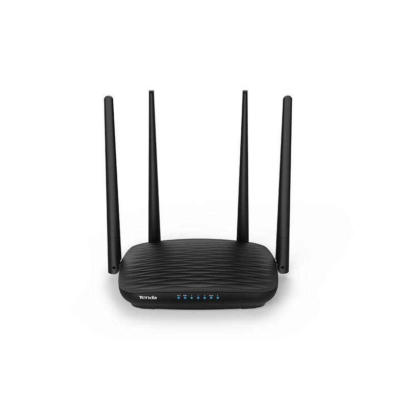 Tenda AC5 Двухдиапазонный AC1200 WiFi маршрутизатор (AC1200, LAN 3*10/100), 4*5dBi антенны