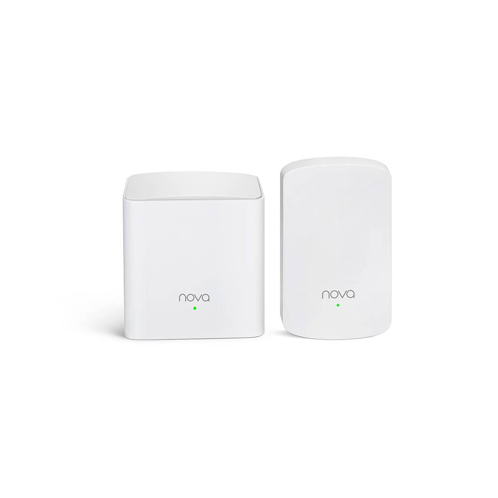 Tenda Nova MW5-2 AC1200 Домашняя Mesh WiFi система из гигабитного роутера и репитера