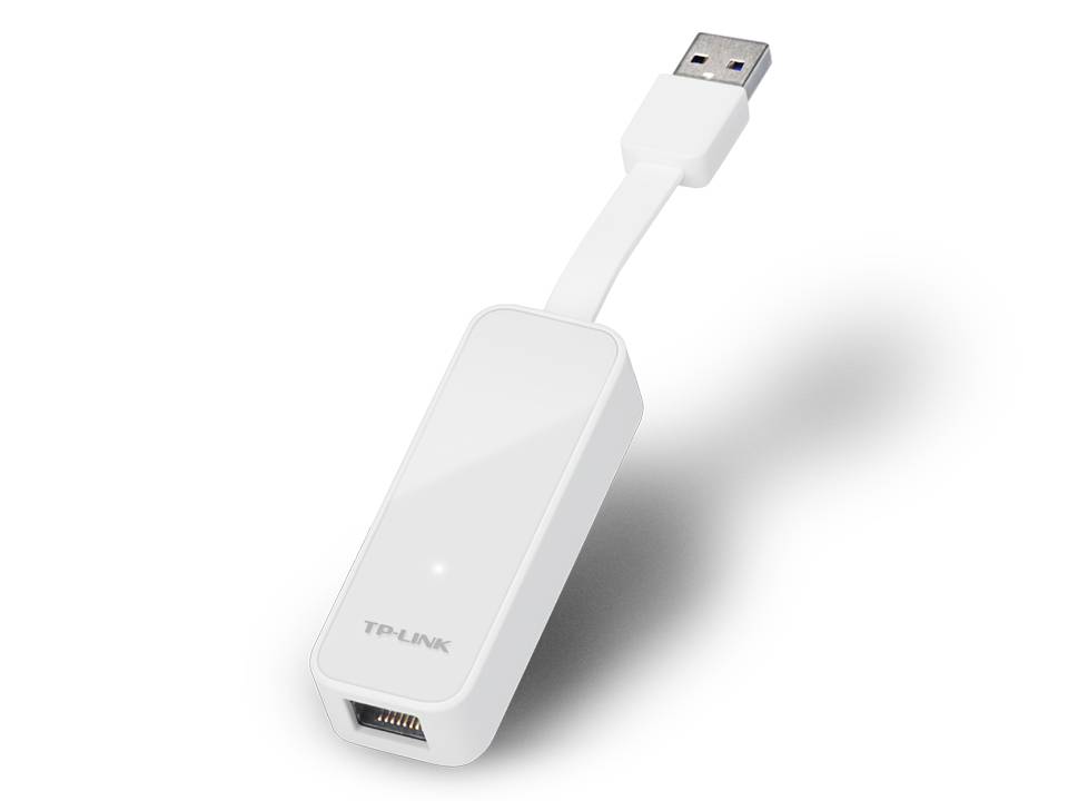 TP-Link UE300 Сетевой адаптер USB 3.0/Gigabit Ethernet, 1 коннектор USB 3.0, 1 гигабитный порт Ethernet, складной портативный форм-фактор - купить с доставкой по России