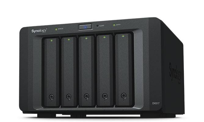 Модуль расширения СХД 5BAY NO HDD ESATA DX517 SYNOLOGY