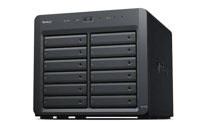 Synology DX1215II Сетевой накопитель NAS без HDD