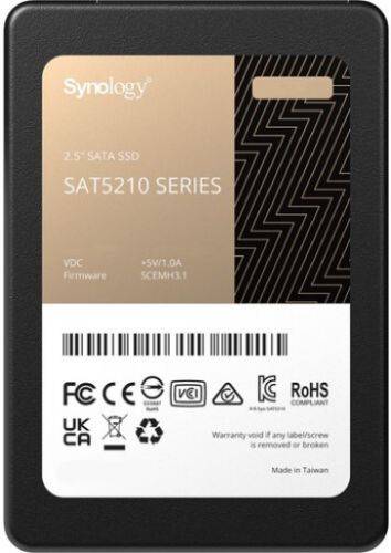 Synology SAT5210-3840G SSD SATA 2,5″, 3,84Tb, R530/W500 МБ/с, 6 Гбит/с