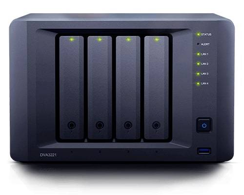 IP-видеорегистратор 4HDD DVA3221 SYNOLOGY