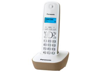 Р/телефон Panasonic KX-TG1611RUJ (белый/бежевый)