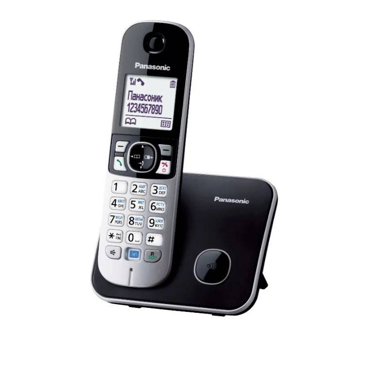 Р/телефон Panasonic KX-TG6811RUB (черный)