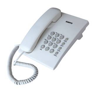 Телефон проводной SANYO RA-S204W белый