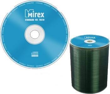 Диск CD-R Mirex 700 Mb, 48х, Standart, Shrink (50), (50/500)