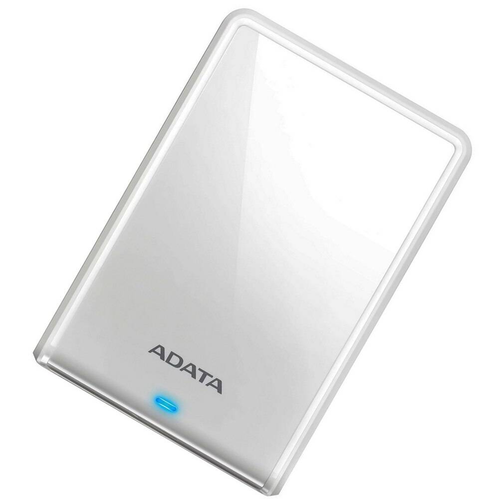 Внешний жесткий диск 1TB A-DATA HV620S, 2,5″ , USB 3.1, Slim, белый