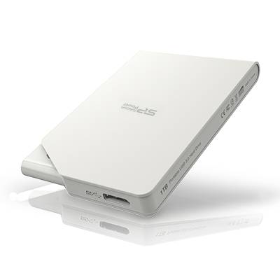 Внешний жесткий диск 1TB Silicon Power  Stream S03, 2.5″, USB 3.1, Белый