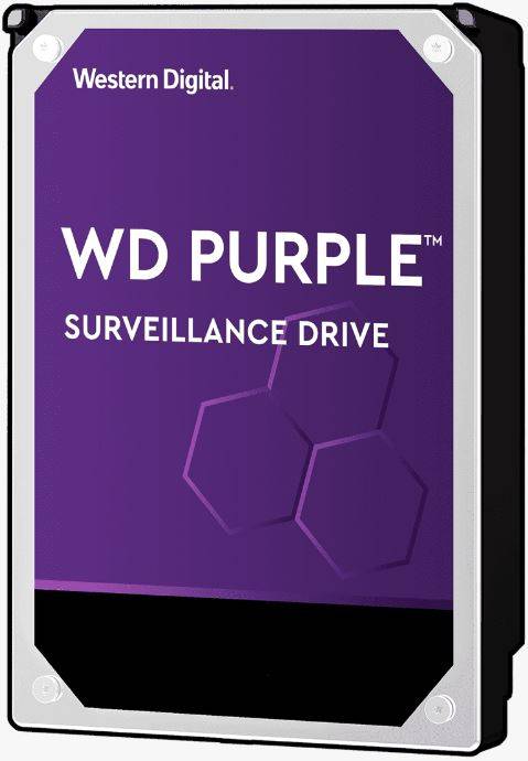 Жесткий диск Surveillance 2 TB WD WD20PURZ Purple 3.5″, SATA3, 6Gb/s, 5400 RPM, 64Mb