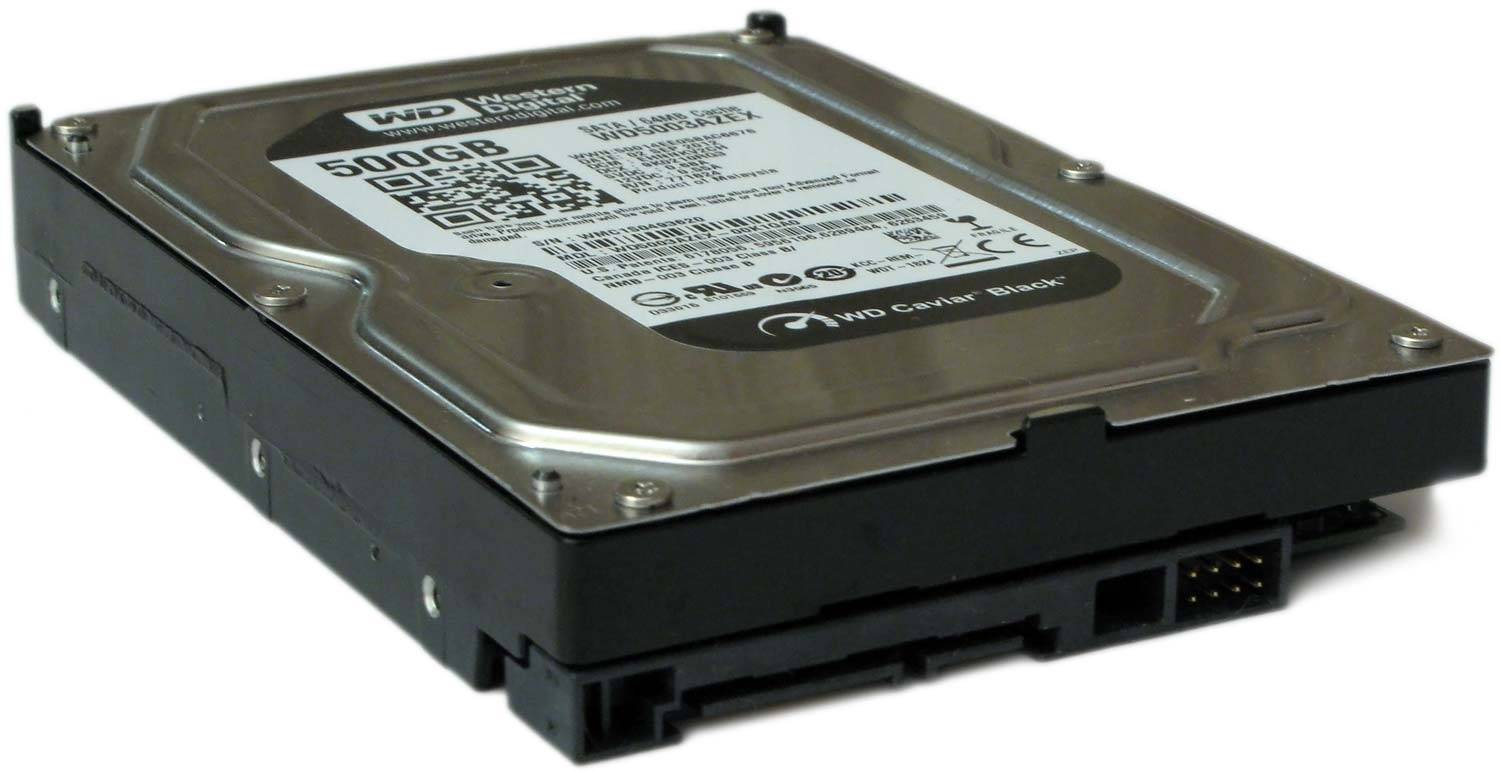 Жесткий диск 500 GB WD Black WD5003AZEX 3,5″, SATA3, 7200 RPM