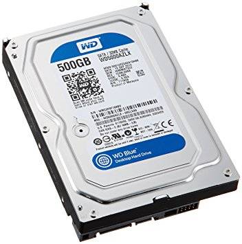 Жесткий диск 500 GB WD Blue WD5000AZLX 3,5″, SATA3, 7200 RPM