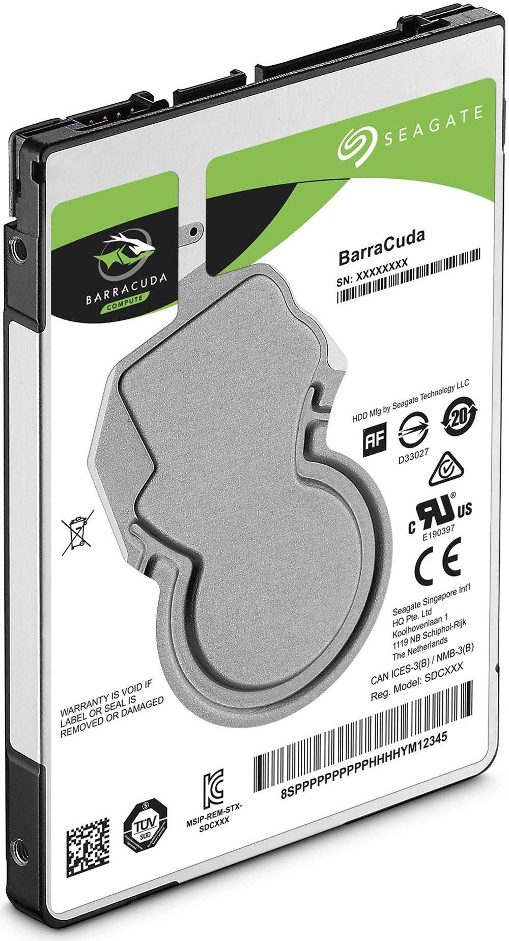 Жесткий диск 500 GB Seagate Barracuda ST500LM030 2,5″, SATA3, 6Gb/s, 5400 RPM, 128Mb