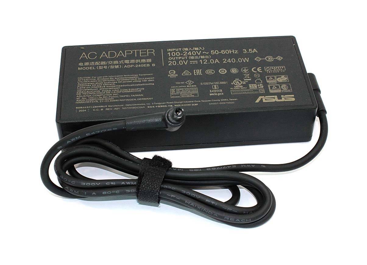 Блок питания для Asus 20V 12A 240W 6.0×3.7mm Pin (ADP-240EB B/A20-240P1A)