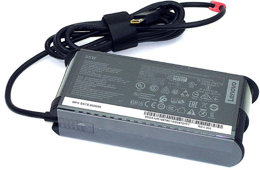 Блок питания для Lenovo 20V-4.75A/15V-3A/9V-3A/5V-3A (Type-C) 95W (02DL132/AC260)